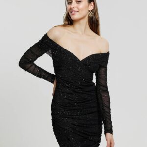Gathered Bodycon Dress