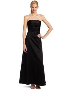 Black Tube Gown Dress