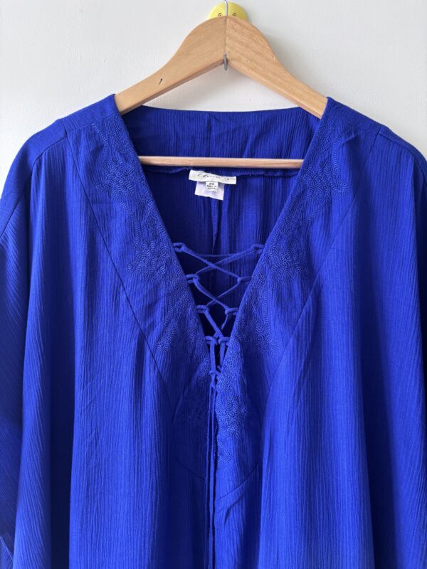 Blue Kaftan Dress - Image 4