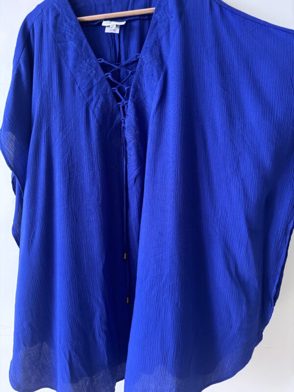 Blue Kaftan Dress - Image 2