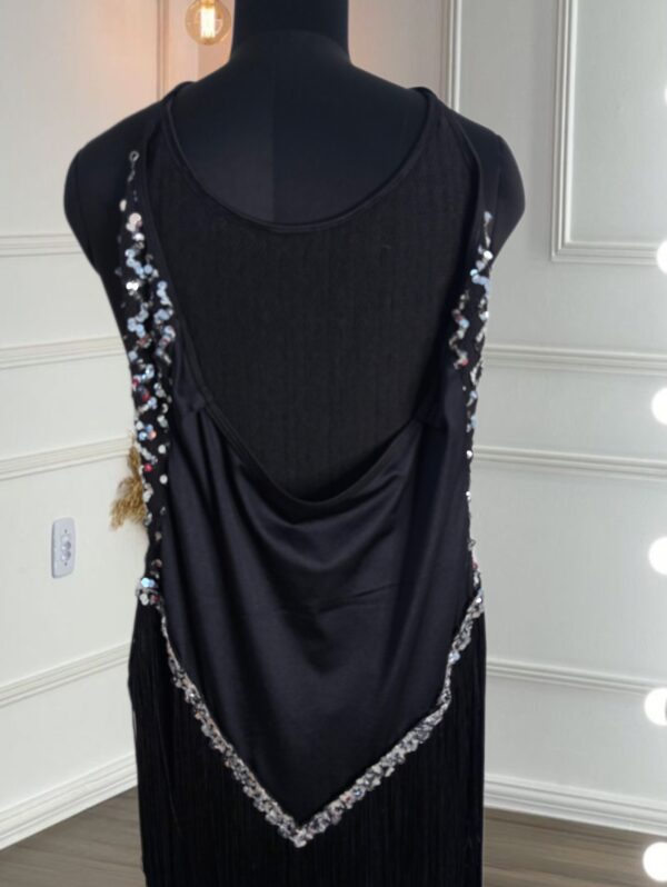 Cocktail fringe dress bodysuit - Image 4