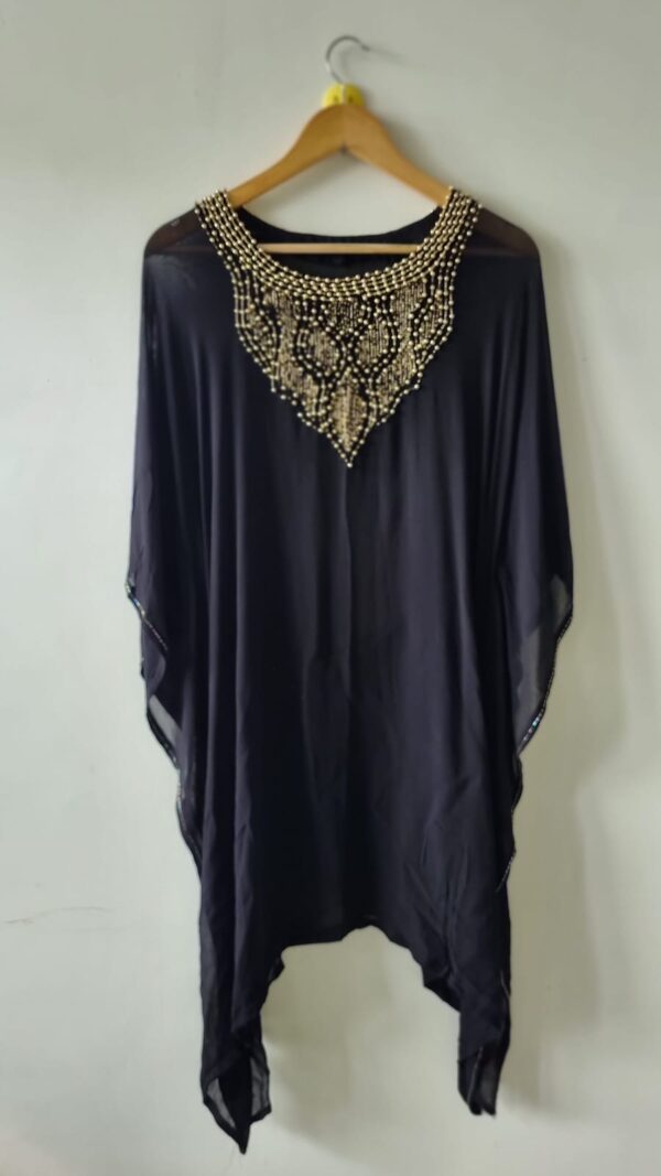Embellished beaded  statement kaftans - Image 5