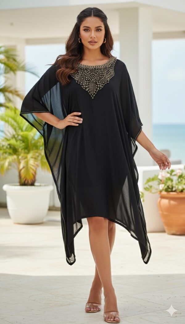 Embellished beaded  statement kaftans