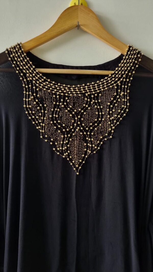 Embellished beaded  statement kaftans - Image 3