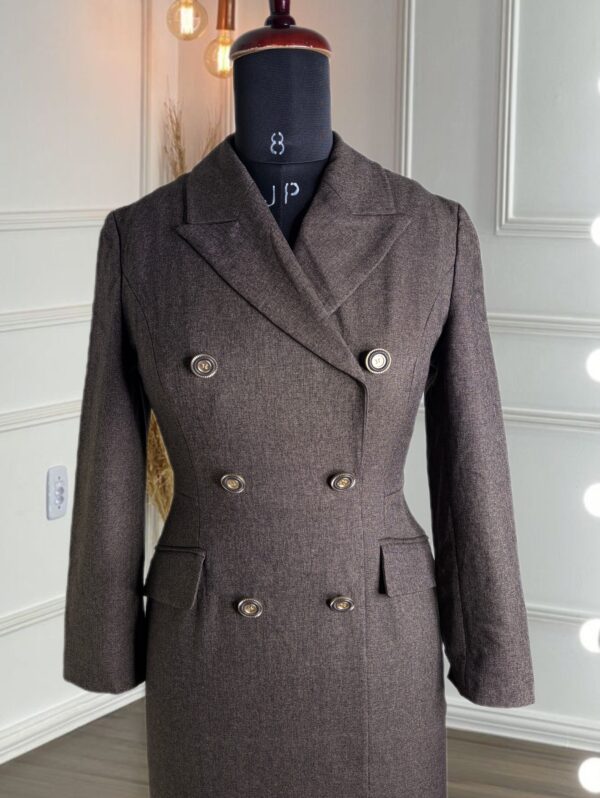 Formal Blazer Double Breasted Dress - Image 3