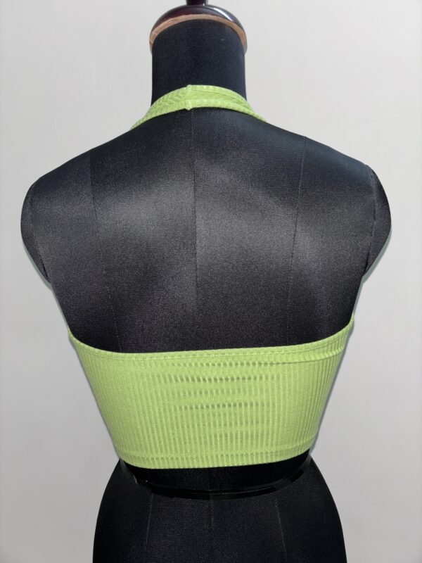 Shein green halter neck top - Image 3