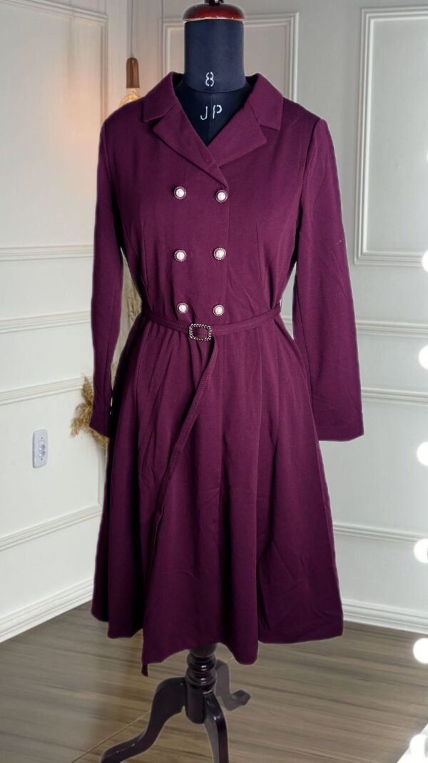 Korean formal A Line Dress - Image 3