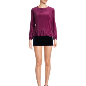 Jordache velvet top