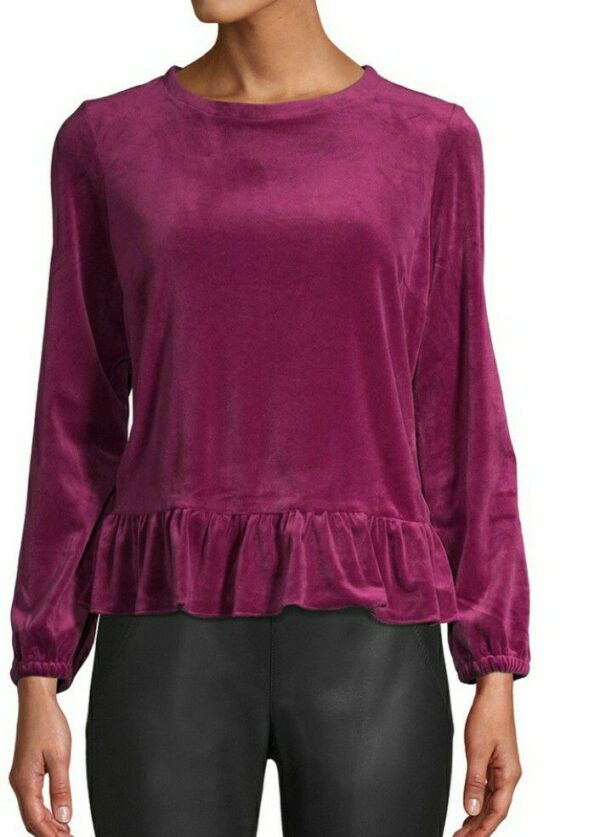 Jordache velvet top - Image 4